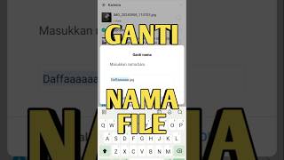 CARA MENGUBAH NAMA FILE | Tutorial Singkat #caramengubahnamafile
