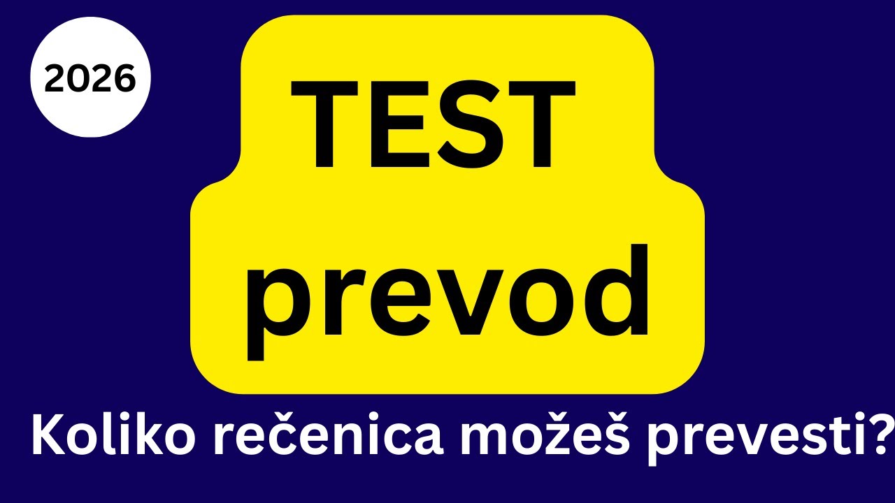 35 Super KRATKIH, ALI NE LAKIH Rečenica! Koliko umeš prevesti na nemačkom?