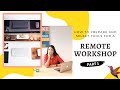 How to run a remote workshop: preparation and selecting tools