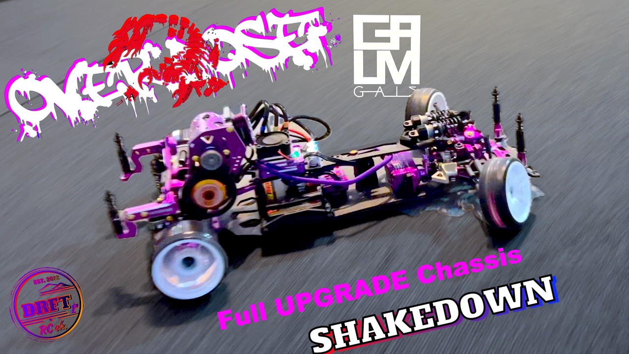 Overdose GALM V2 Anti+ - SHAKEDOWN with FULL UPGRADE Chassis - YouTube