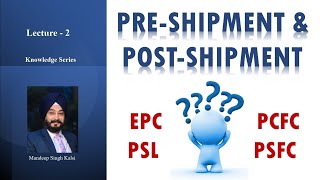 Export Finance - Pre and Post Shipment Finance #education #tradefinance #msmeindia #bankingexams
