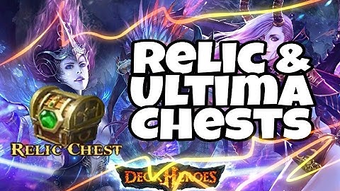 [DECK HEROES] - #1 Lost Relics: 20 Relic Chests + 5 OCTAVIUS Ultima Chests