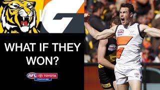 What if GWS won the 2019 AFL Grand Final?