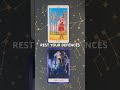 Rest your defences - Two Cards Tarot