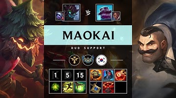 Maokai Support vs Braum - KR Challenger Patch 25.13