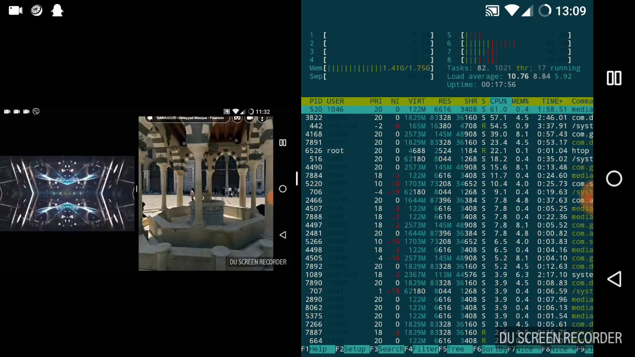 Ubuntu container on android 7.1 linageos | deploy to RAM