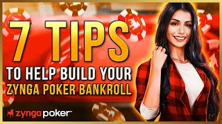 7 TIPS to Help Build Your ZYNGA POKER Bankroll! screenshot 2