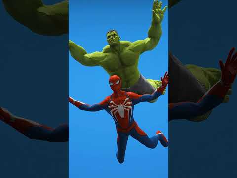Spider-Man Saves Hulk In Pain Part 2 Spiderman Gta5 Shorts