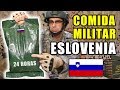 Probando COMIDA MILITAR de ESLOVENIA 24 Horas | MRE Eslovenia Ración Menu C