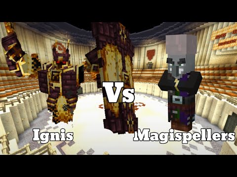 Magispellers Vs Ignis || Minecraft Mob Battle - YouTube