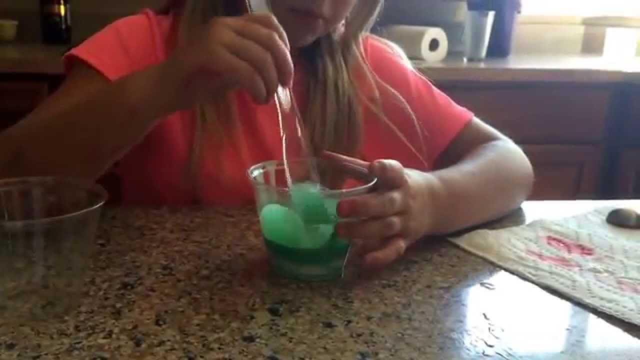 How to make easy slime with stuff at home. - YouTube