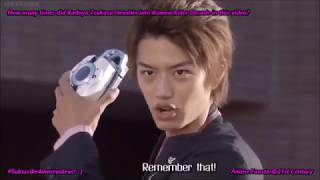 How many times did Kadoya Tsukasa Henshin into Kamen Rider Decade in this video ?