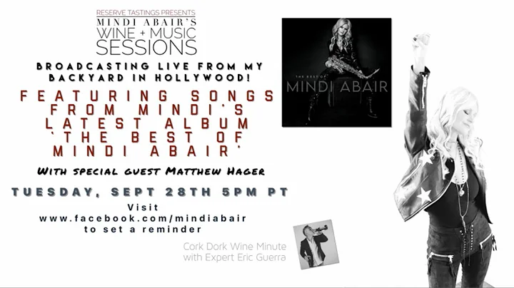 Mindi Abairs 50th Wine + Music Session