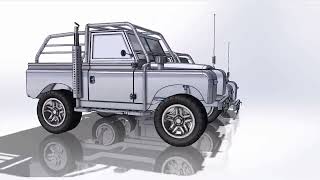 Design Land Rover in SolidWorks