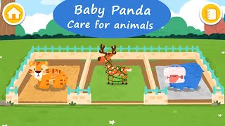 Baby Panda - Care for animals - Become a veterinarian and treat little animals | BabyBus Games screenshot 4