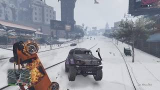 Grand Theft Auto V_out of my way I'm driving here.Snow