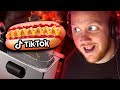 REACTING TO FOOD TIKTOKS THAT MAKE YOU HUNGRY