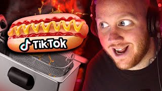 REACTING TO FOOD TIKTOKS THAT MAKE YOU HUNGRY