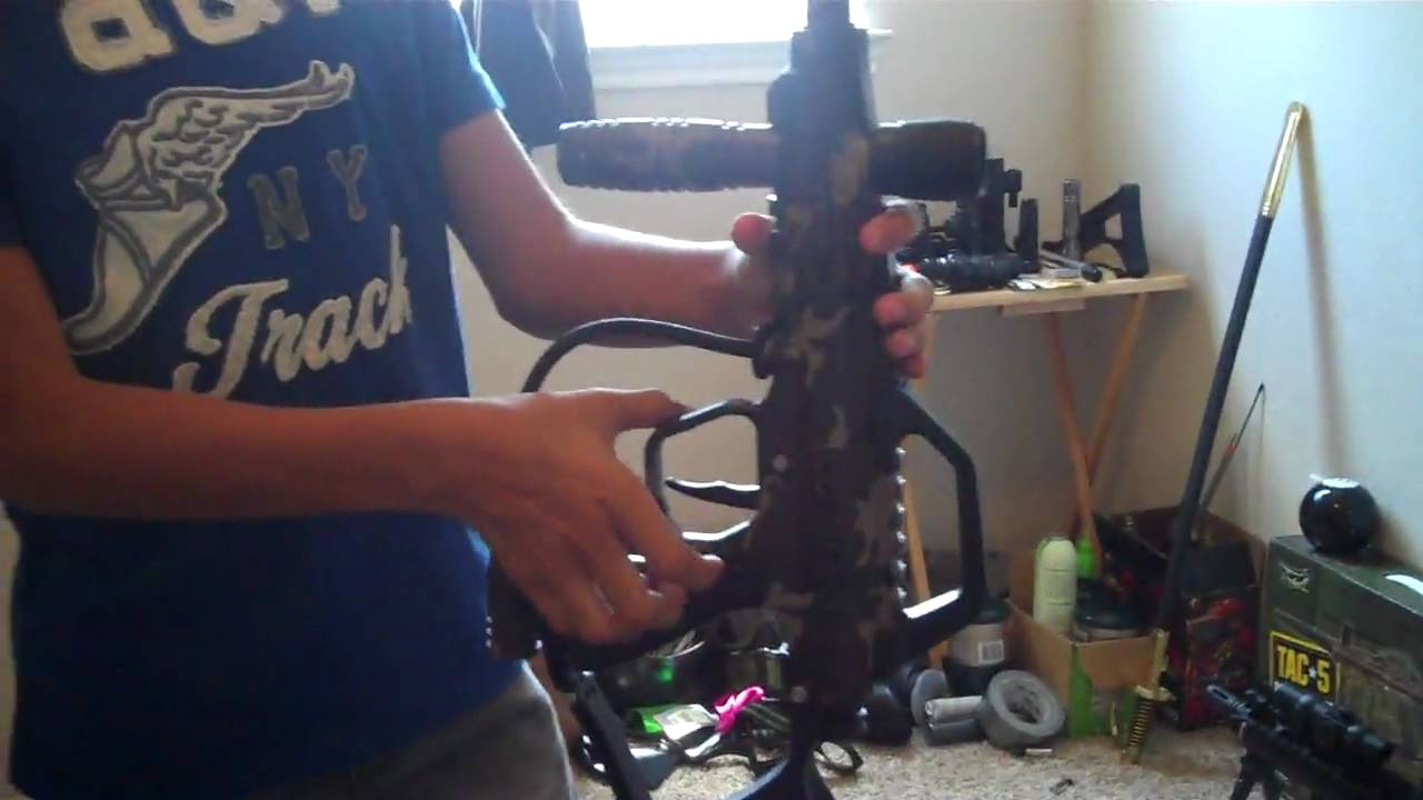 JT Tac 5 Recon paintball Gun YouTube