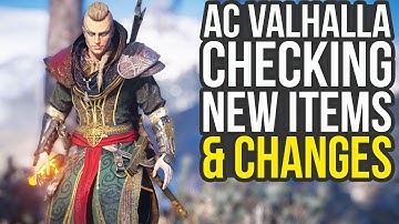 Checking New Items & Changes in Assassin