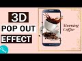 How to create 3D pop out effect in Canva | Tutorial by DLC ventures