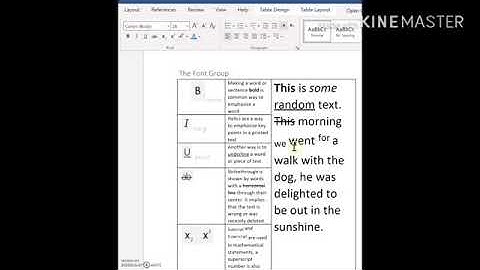 Using the Font Group in Word with Brian Donnelly