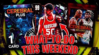 HOW TO GET A FREE CEREBRAL DELUXE PACK AND WHAT TO DO THIS WEEKEND IN NBA 2K24 MyTEAM!!