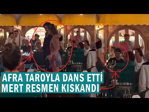 Afra Saraçoğlu Taro Emir Tekinle Dans Etti-Mert Ramazan Resmen Kıskandı