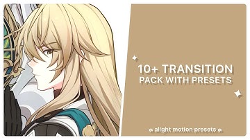 10+ transitions pack (qr codes/alight/xml) ♡ alight motion
