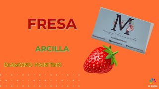 Fresa De Arcilla Hecha A Mano - Mini Papelera Para Diamond Painting