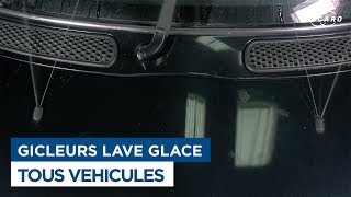 2 Gicleur lave glace avant buse 4 jets pour Renault Peugeot Fiat Audi Nissan