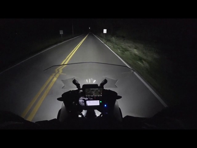 guide Decode drøm Denali D4 2.0 light test on BMW GSA - YouTube