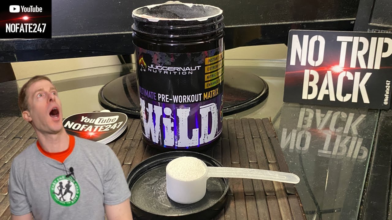 Getting WILD Juggernaut Nutrition Wild Pre Workout