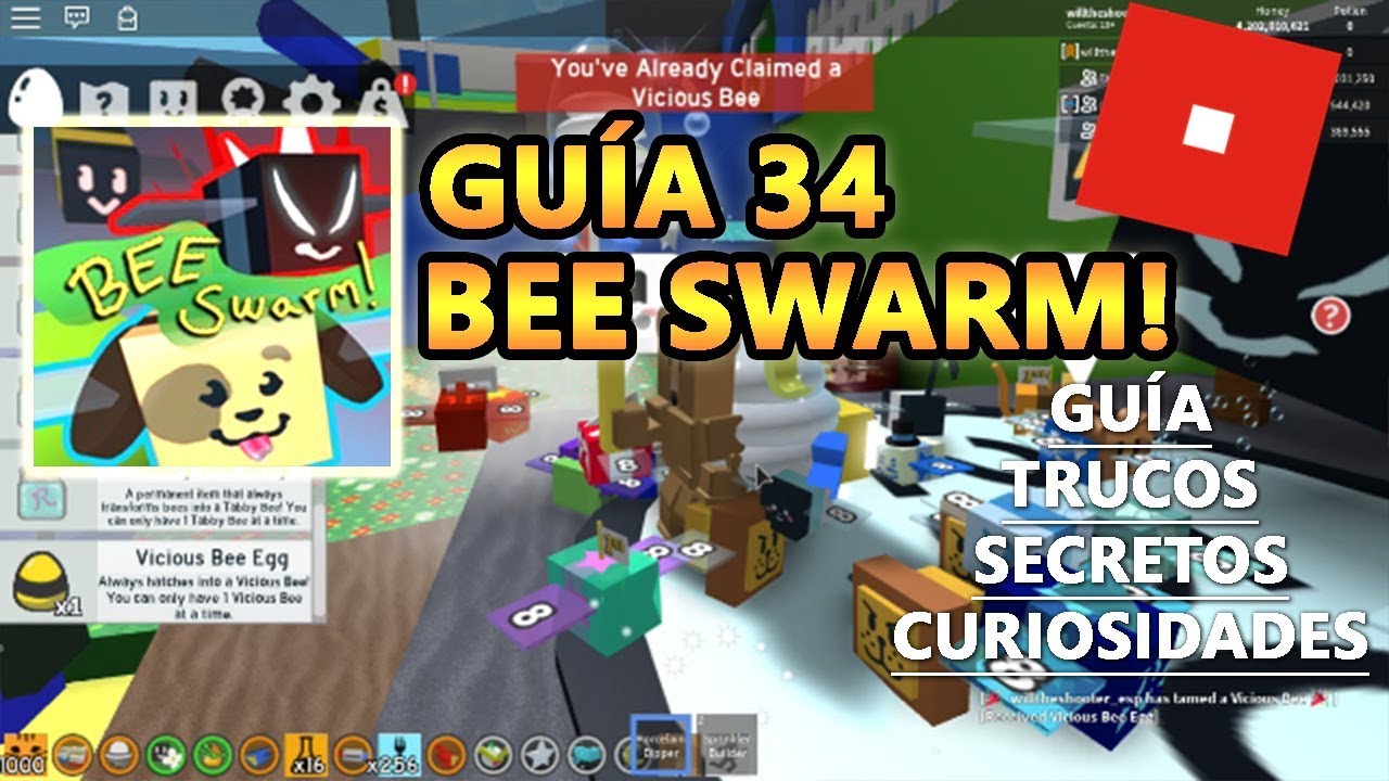 Bee Swarm Simulator Como Conseguir Mas Tickets Gifted Bee Trucos Roblox Espanol Guia Tutorial 34 - trucos de roblox