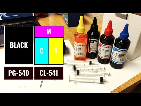 Canon Inkjet Cartridge Refill Kit - PG 540 and CL