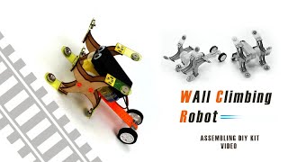 Wall Climbing Robot DIY Kit Assembling | STEAM Educational | Banggood Toys
