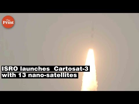 The moment ISRO launches PSLV-C47 carrying Cartosat-3 and 13 nano-satellites