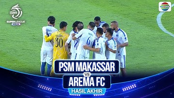 PSM Makassar VS Arema FC - Hasil Pertandingan | BRI Super League 2025/26