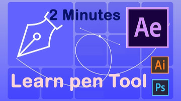 Learn in 2 minutes How to use pen tool After Effects, photoshop , Illustrator |Quick Guide|