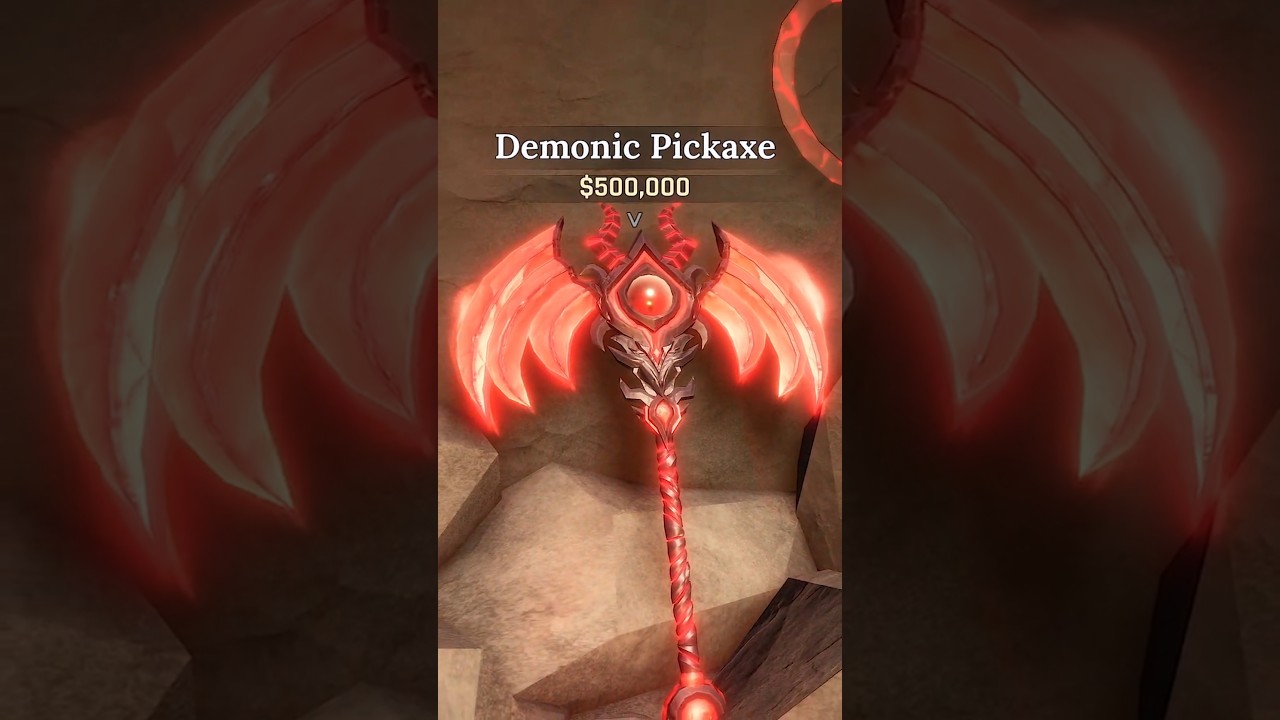 Demonic Pickaxe 