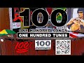 100 tunes 100 songs 100 percent  mix part 2  djredx  4k