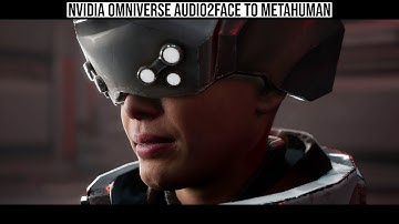Nvidia Audio2face to Metahuman Test