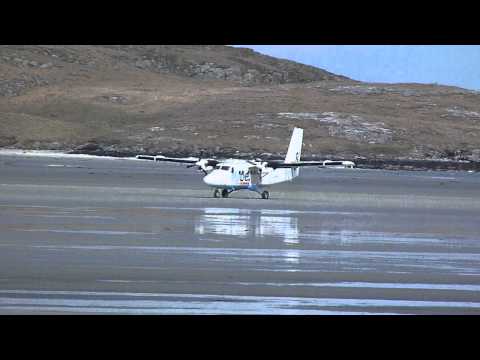 The most stunning landing spot in the world - Barra Airport