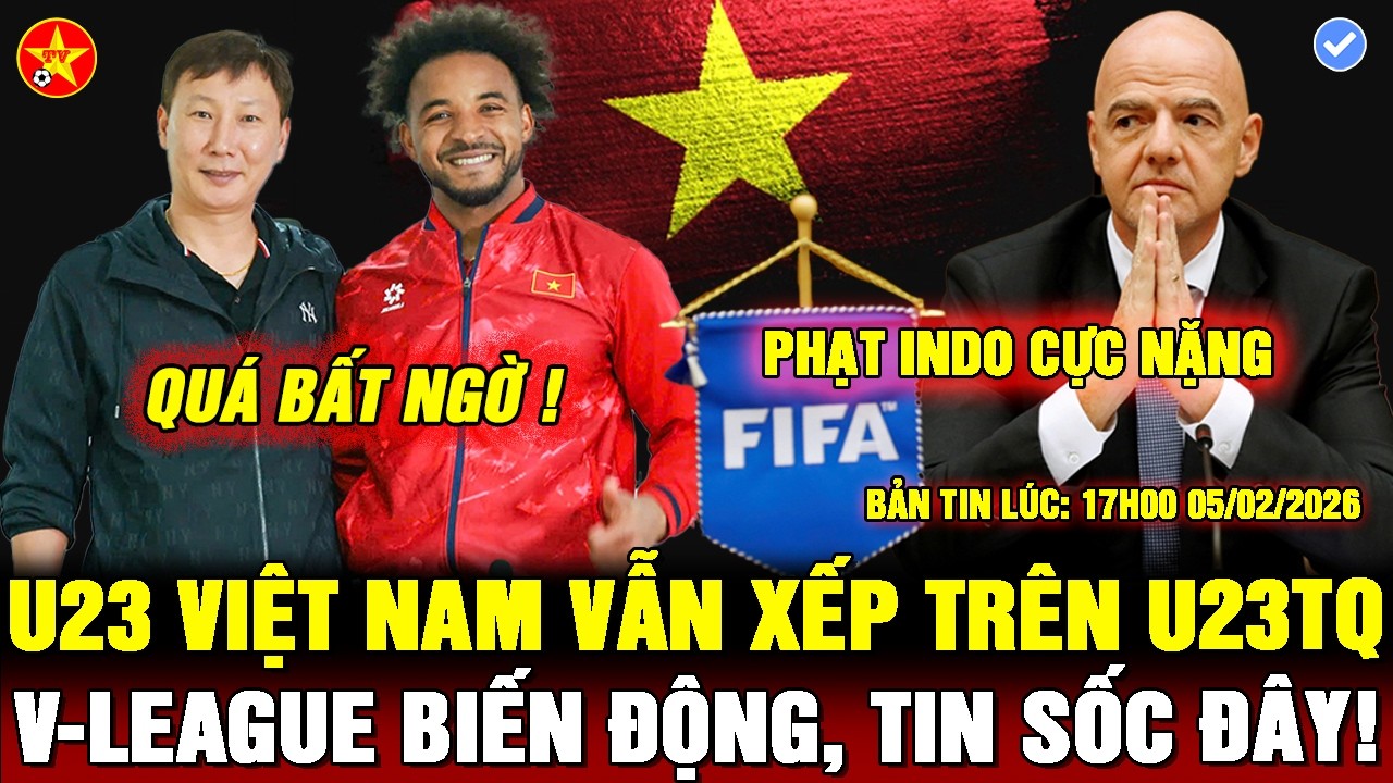 💖FIFA PHẠT NẶNG INDO, HLV KIM LÊN KẾ HOẠCH SỐC CHO ĐTVN, U23 VIỆT NAM VẪN KHIẾN NGƯỜI TQ CAY MŨI