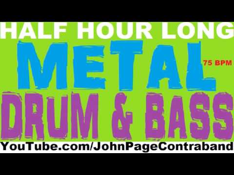 metal-drum-&-bass-drum-loop-half-hour-long-75-bpm-jam-track-4/4