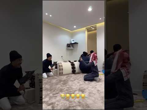 مقلب ابوخالد يحسب الدريل دخل بظهره 