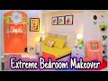 *Extreme*Bedroom Makeover ! With Lots of DIY | Bedroom Decorating Ideas💡Colorful Makeover