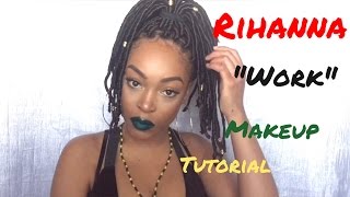Rihanna Work Makeup Tutorial (all drugstore products)