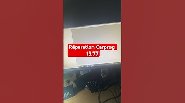 Réparation carprog 13.77