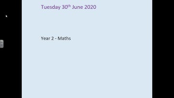 30.06.20 Year 2 Maths: comparing mass part 2